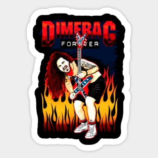 Dimebag Forever Sticker